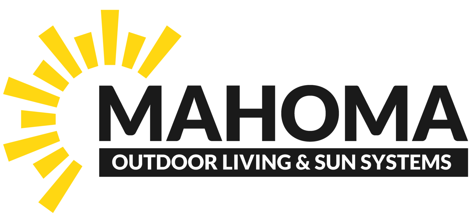 Mahoma Logo - Zwarte letters